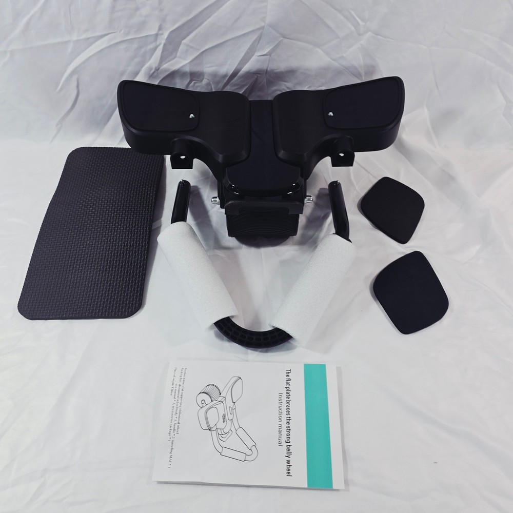 Ab Roller Machine Automatic Rebound Abdominal Trainer Core Workout with Mat Home