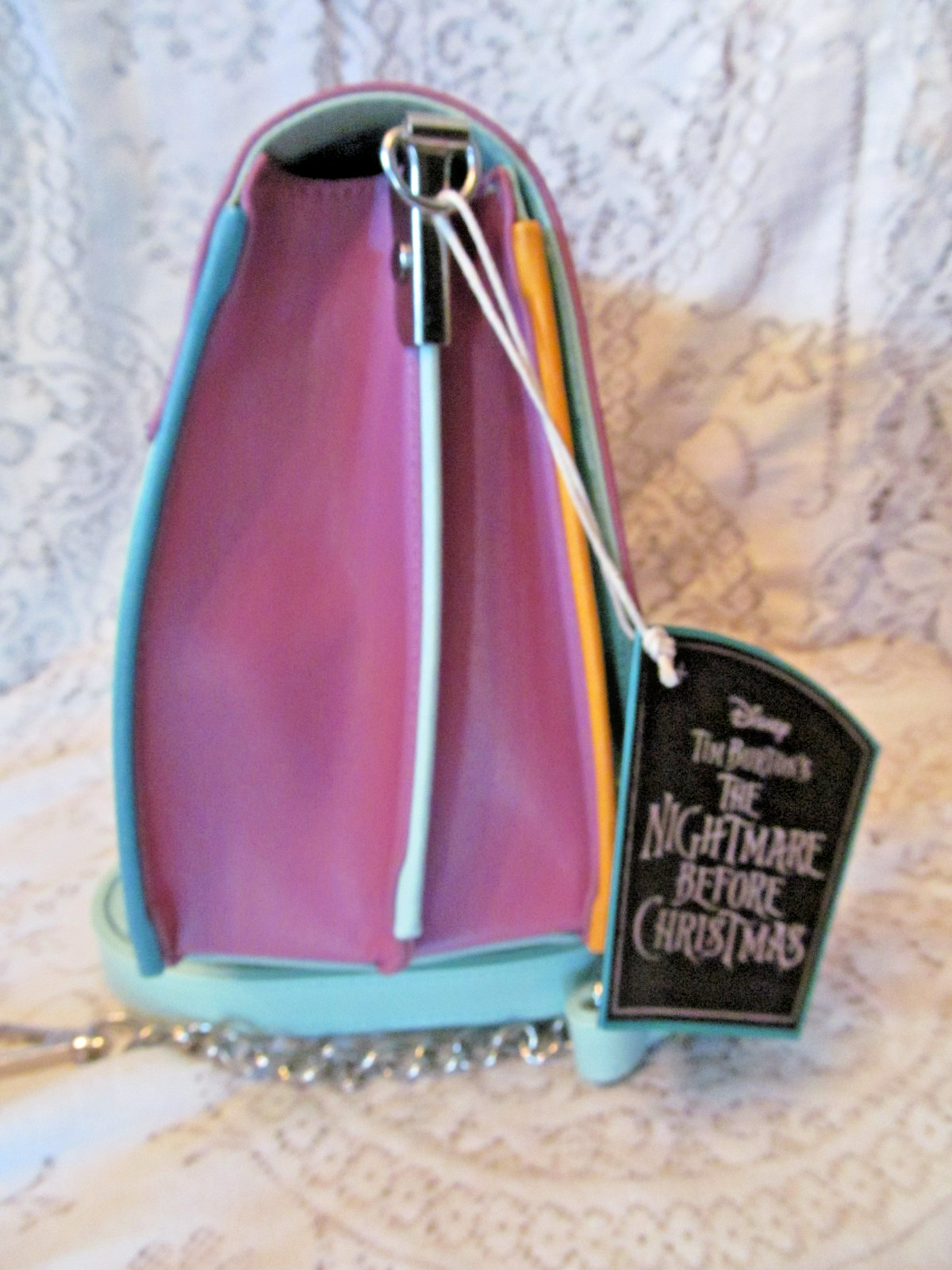 Loungefly Disney Nightmare Before Christmas Sally Cosplay Crossbody Bag NWT