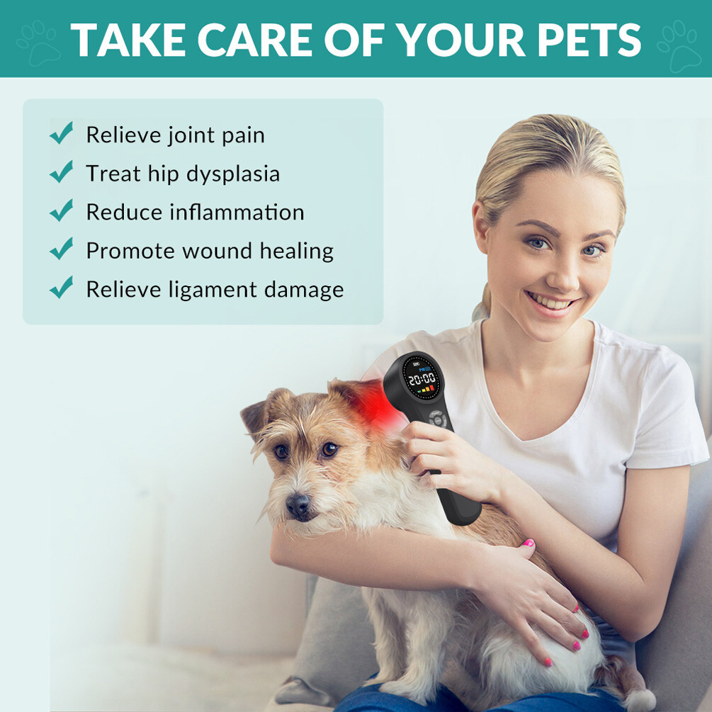 Medical Grade Cold Laser Therapy LLLT Device 24Diodes NIR Light For Pain Relief