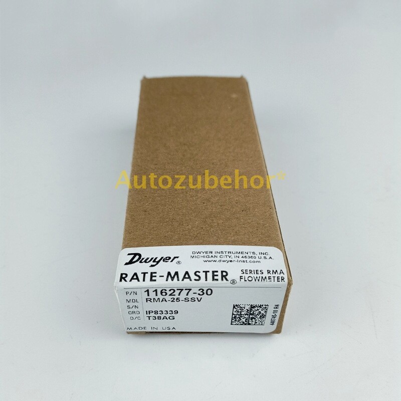 1PCS New RMA-25-SSV Float Flowmeter Range 10-100L/Min