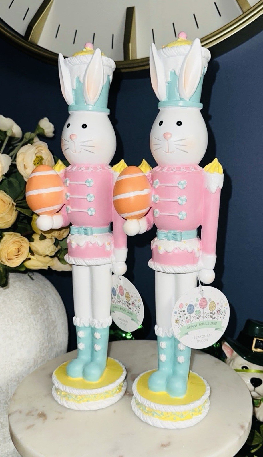 🐰NWT Bunny Boulevard Easter Bunny Nutcracker Set