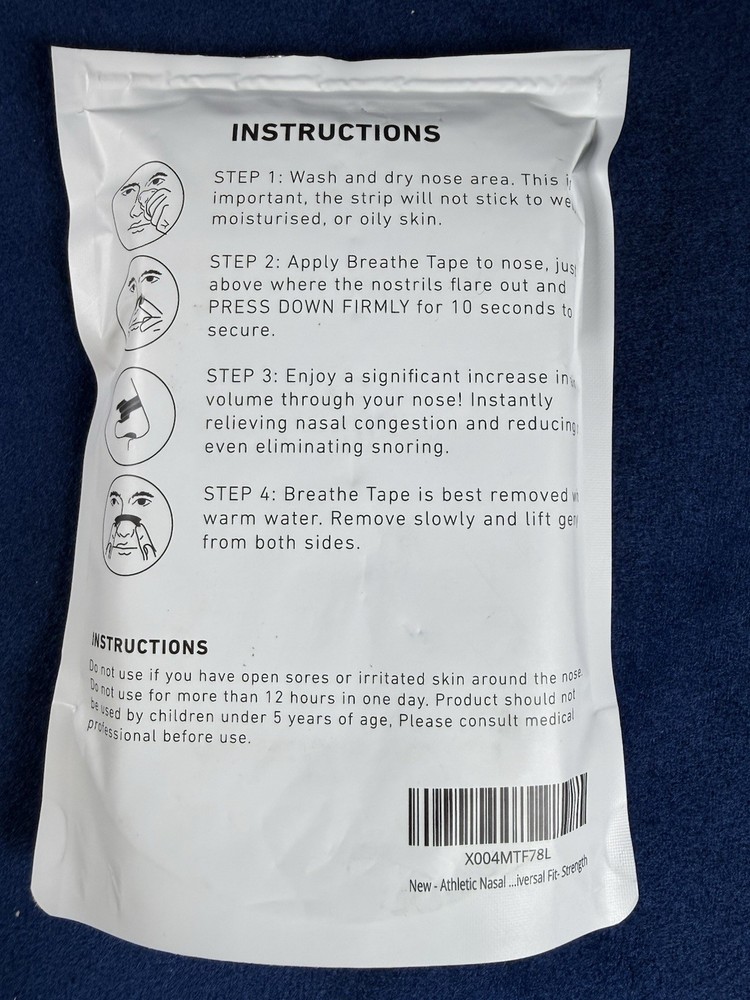Clearflow Athletic Nasal Strips (85 count)