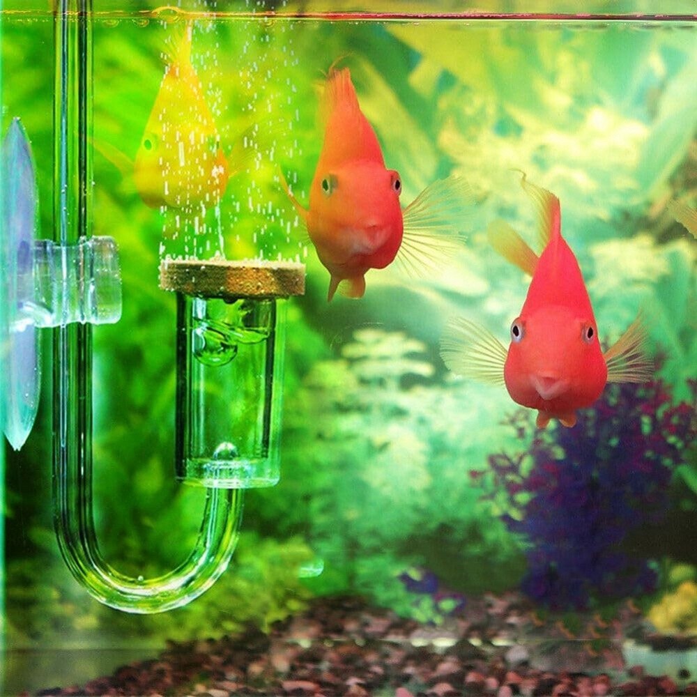 CO2 Diffuser Acrylic CO2 Reactor Diffuser for Aquarium Planted Fish Tank G9H9