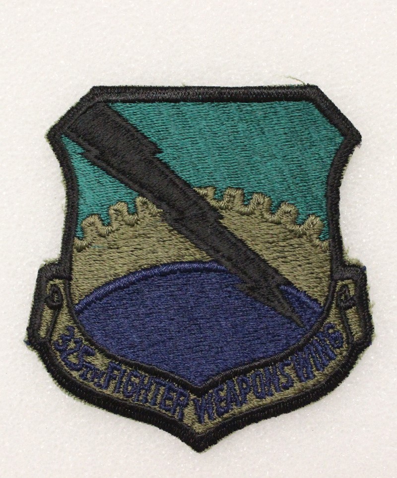 USAF Air Force Patch 4252: 325th Fighter Weapons Wing - subdued