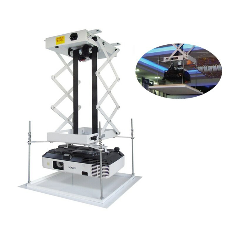 110/220V 70CM Projector Bracket Motorized Projector Ceiling Mount Projector Lift