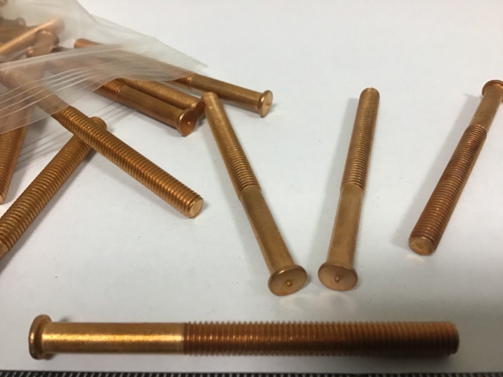 Qty (50) M5 X 60mm Burco CD Weld Studs