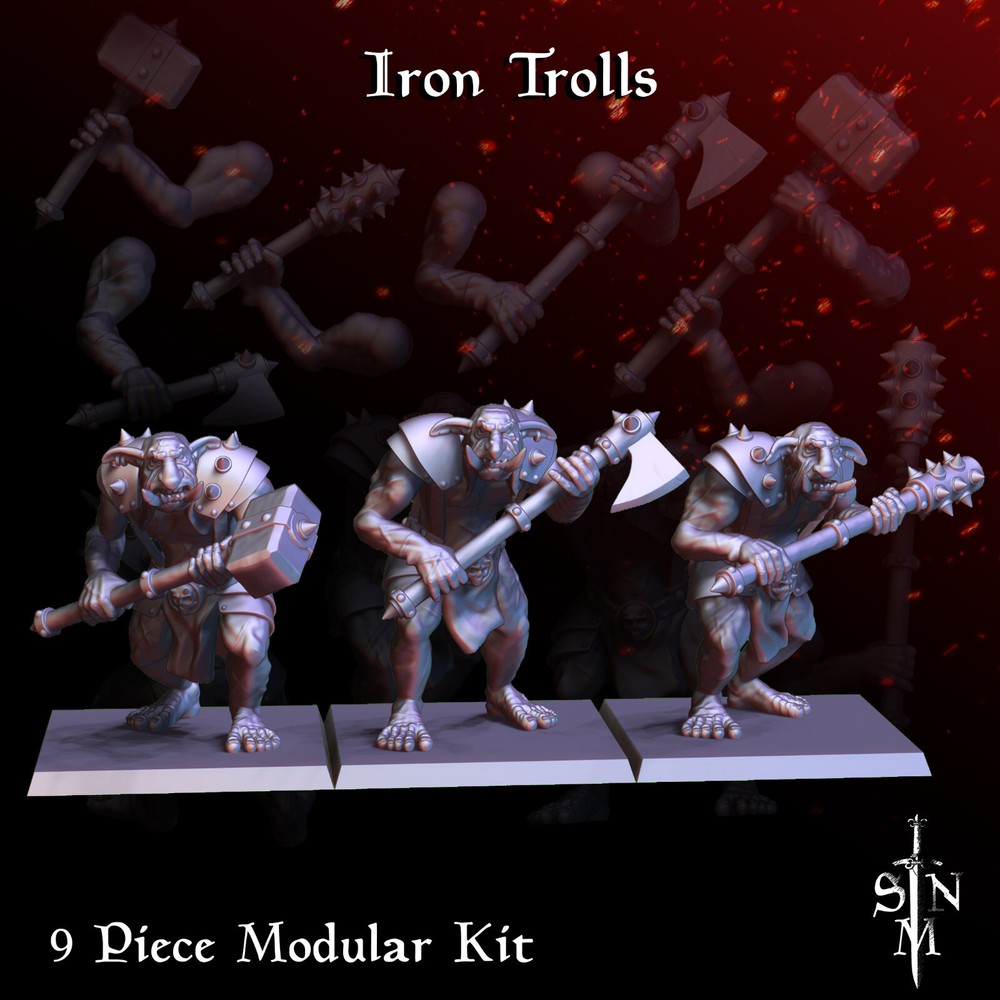 Iron Trolls - Armored Trolls