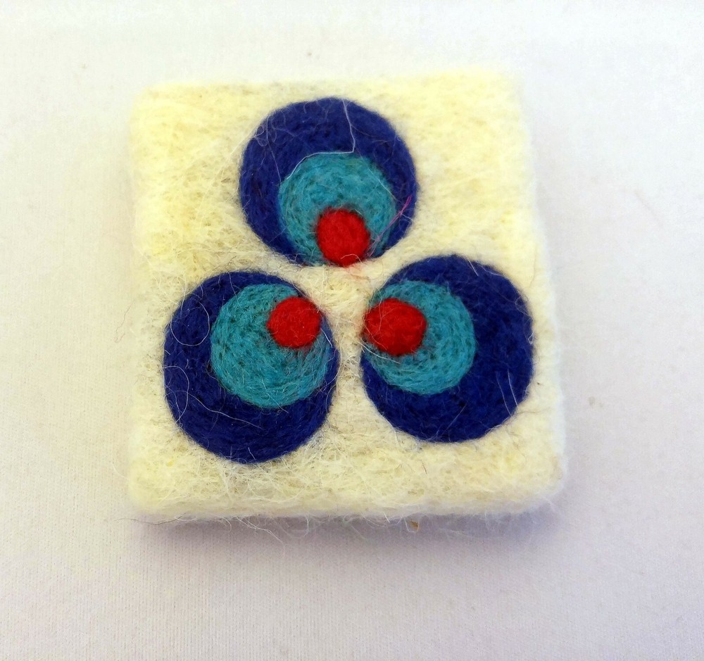 Needle Felted Soap Bar Decorative Handmade