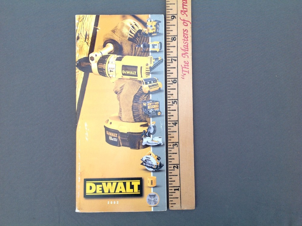 2002 Dewalt Catalog