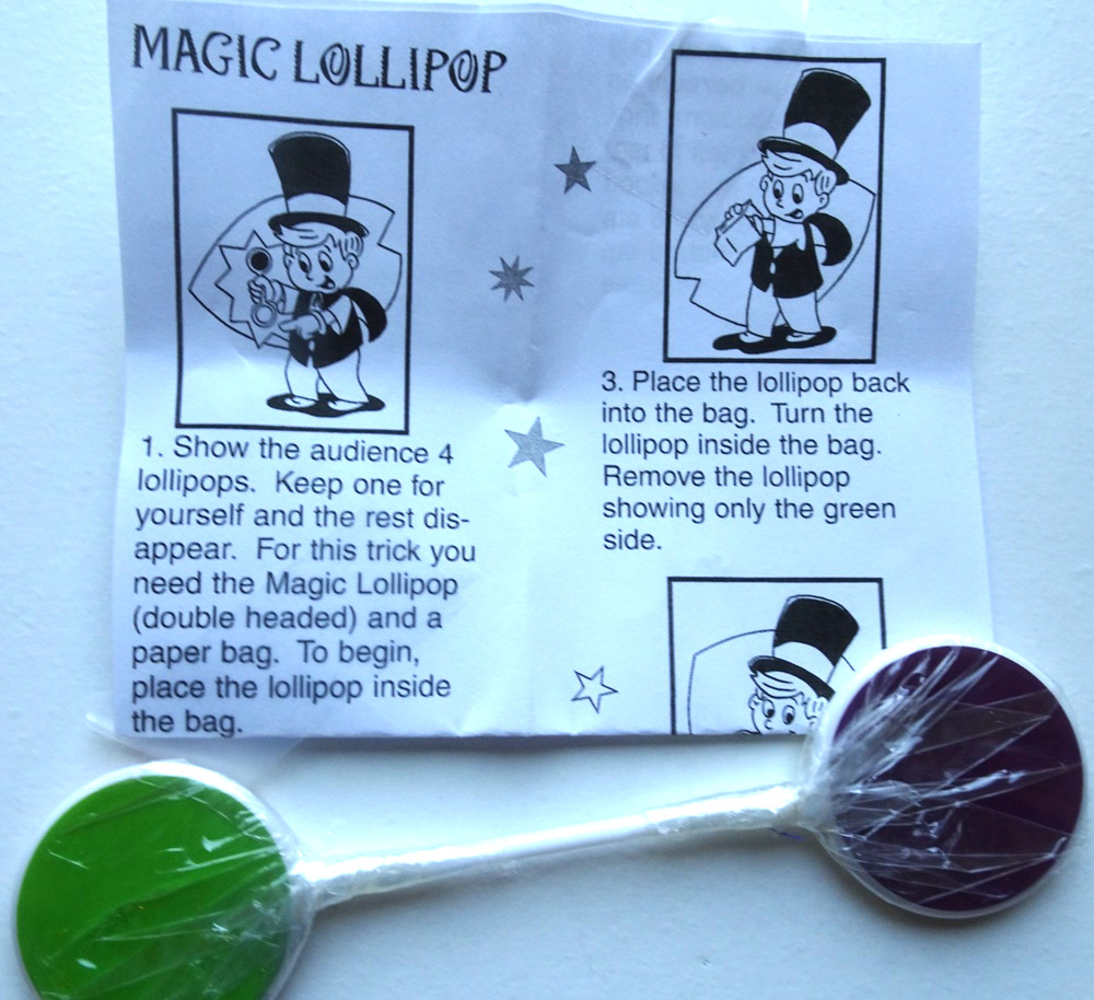 MAGIC Lollipop W/Instructions