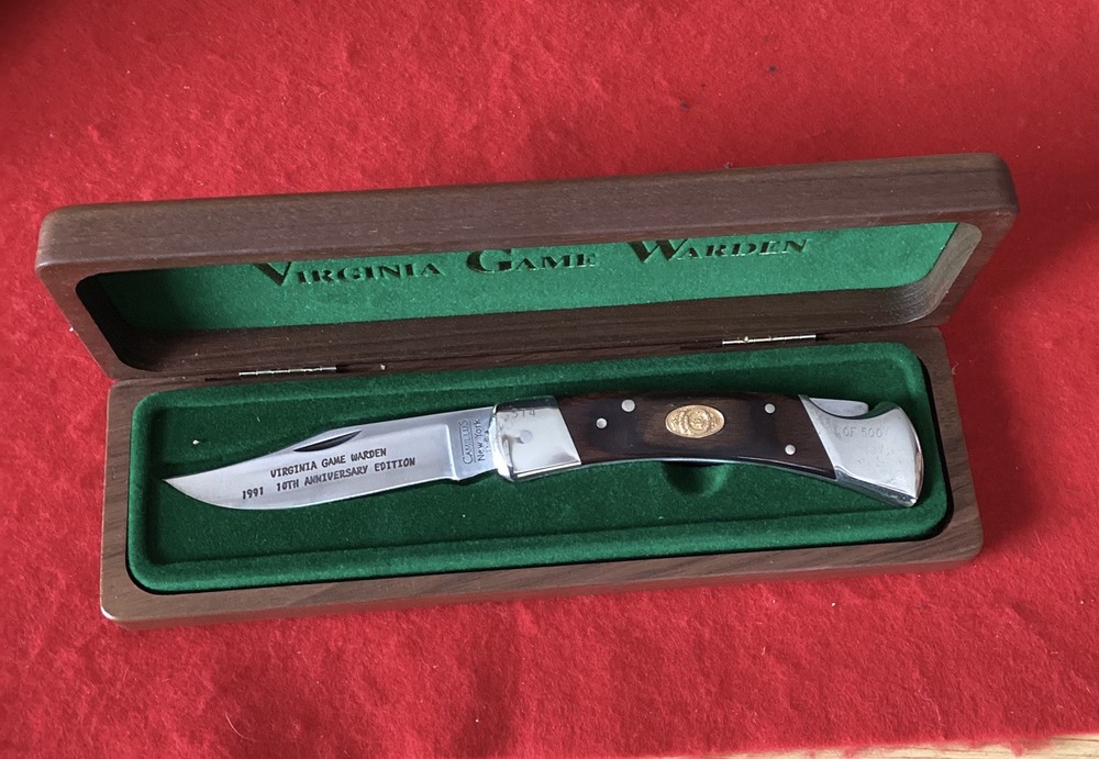camillus Large Folder Va. Game Warden