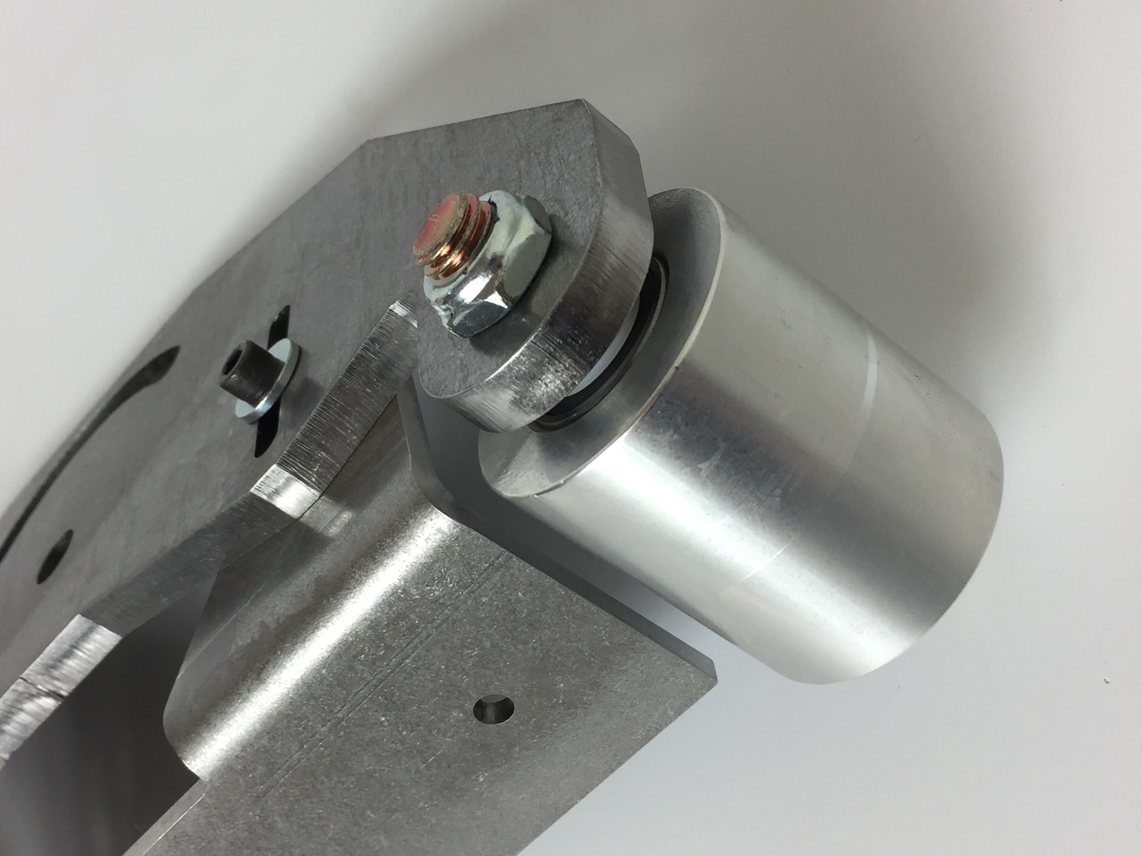 Belt Grinder D-Backing plate for 2x72" knife making grinder with wheels