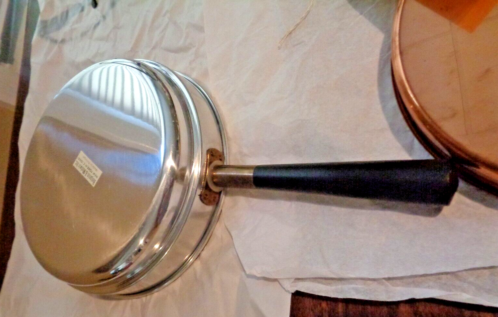Benjamin & Medwin Copper Douro Chafing Serving Warming Double Pot Pan