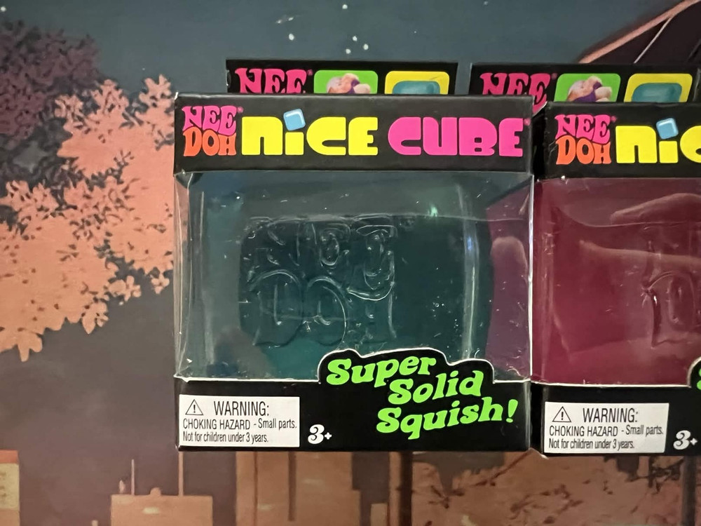 Needoh HOT 🔥 VIRAL TIKTOK NICE CUBE SUPER SOLID SQUISH NEE DOH - COMPLETE SET!