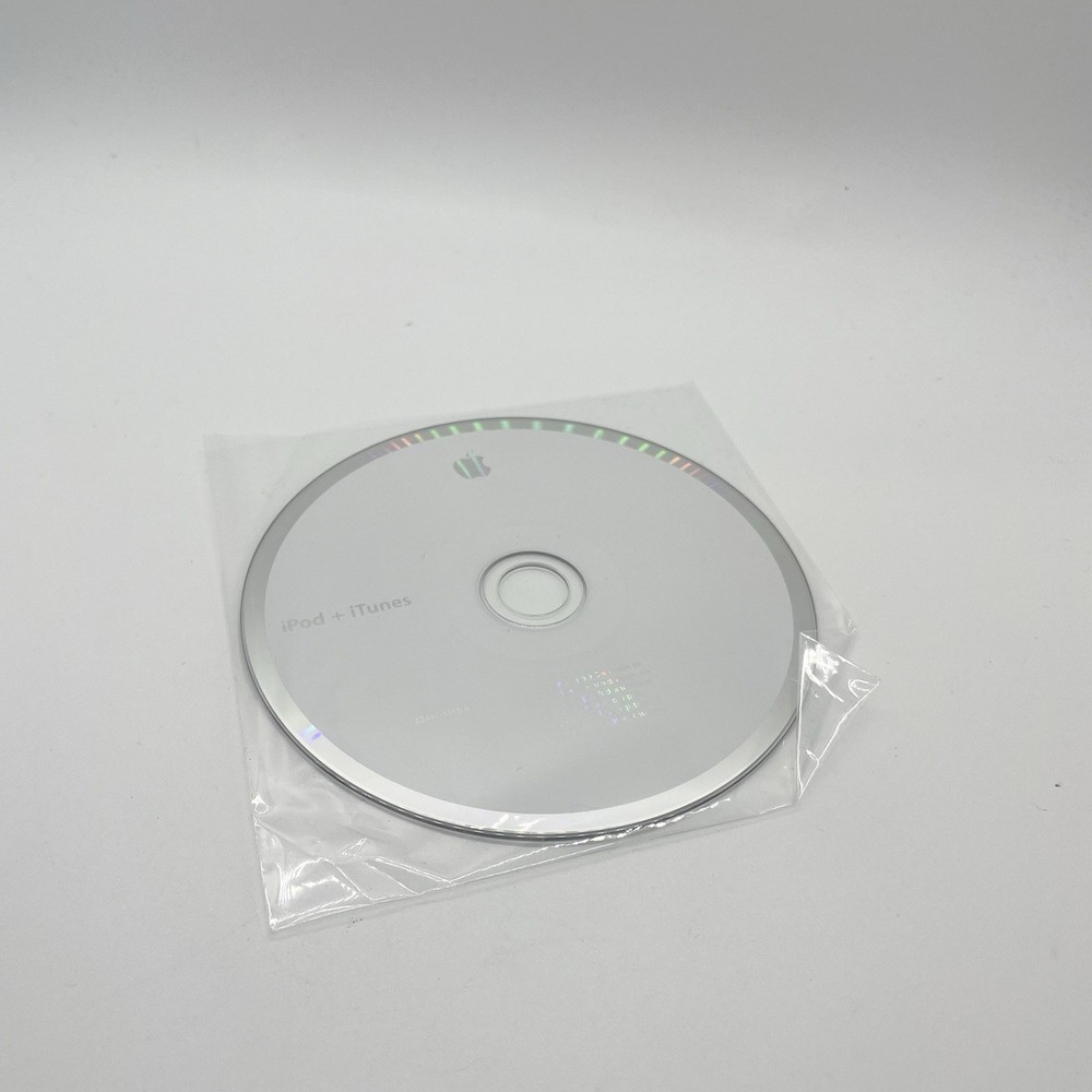 Apple iPod iTunes Installation Software CD Disc Software & Manuals Stickers