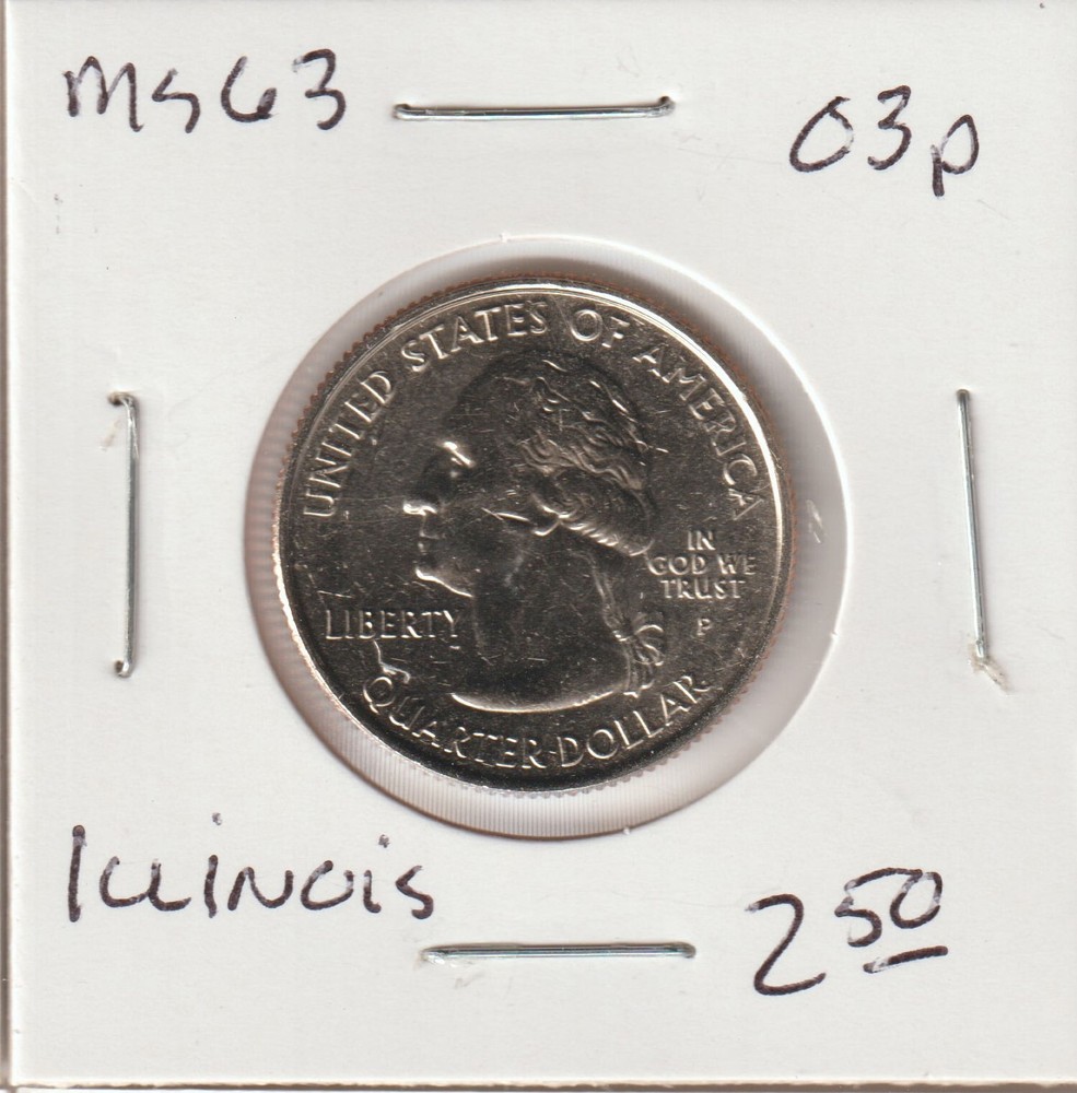2003-P Illinois State Quarter MS Condition