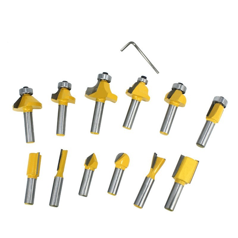 8 Handle 12B woodworking milling cutter set......▲