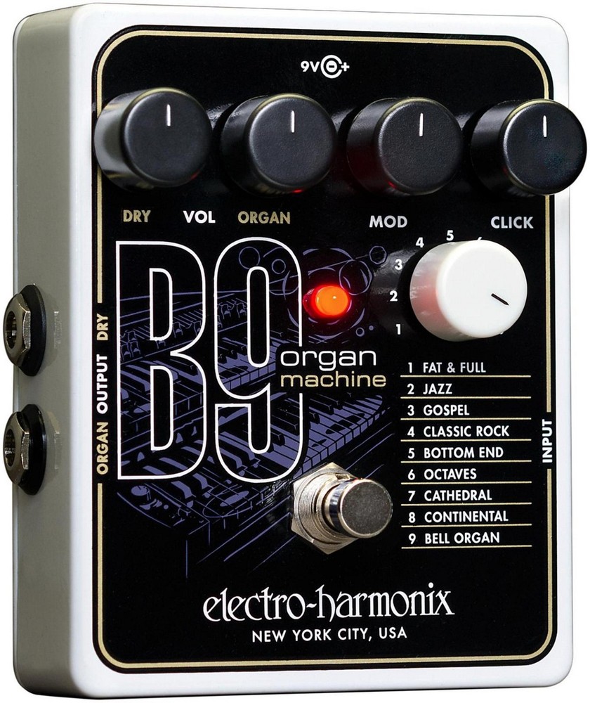 Electro-Harmonix B9 Organ Machine Guitar Effects Pedal