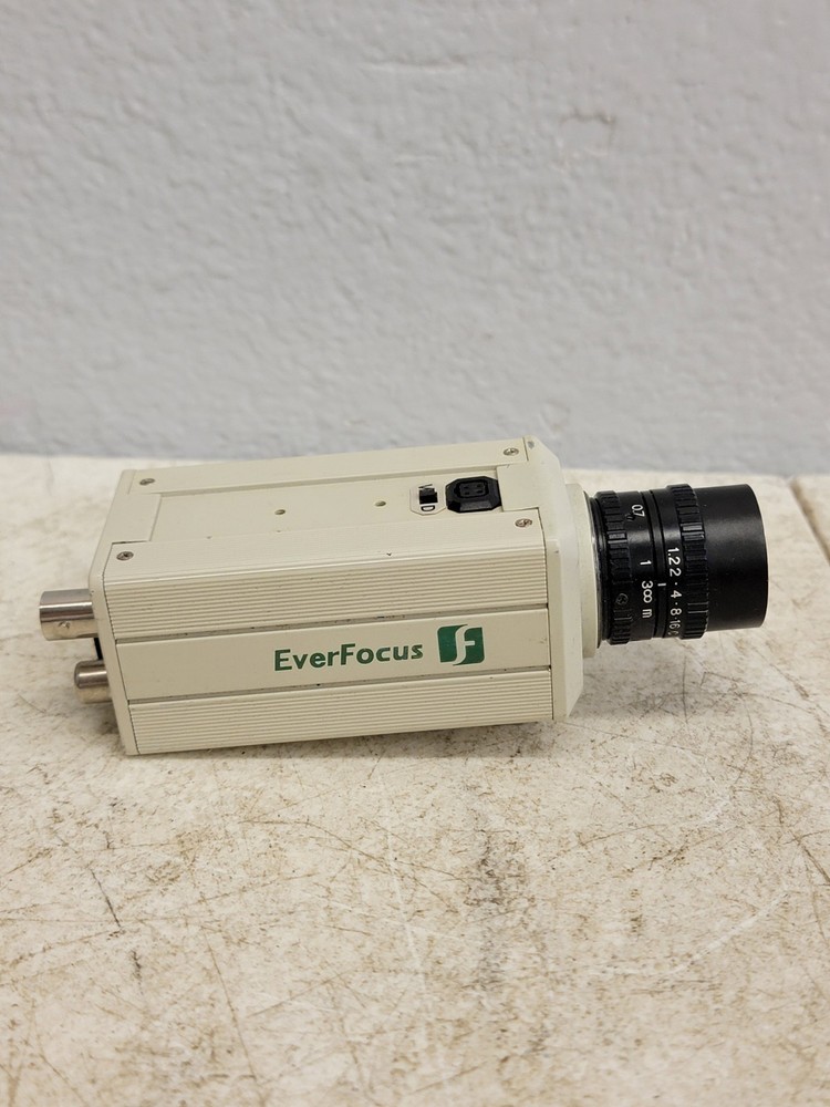 (5) Everfocus EX100/E CCD Black & White Security Camera W/ Various Lens 1