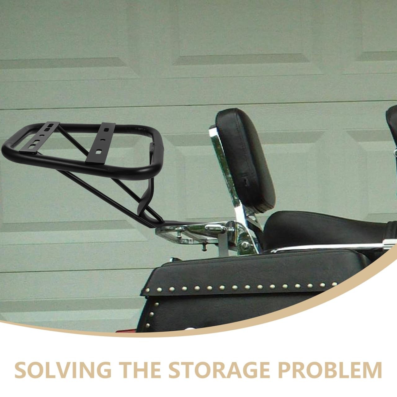 Adjustable Back Rack for Electric Bicycle Heavy-Duty Ebike Rear Cargo Rack wi...