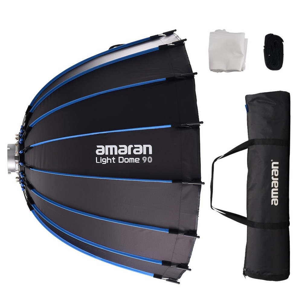 Aputure Amaran Light Dome 90 90cm 3ft Bowens Mount Light Softbox Diffuser Grid