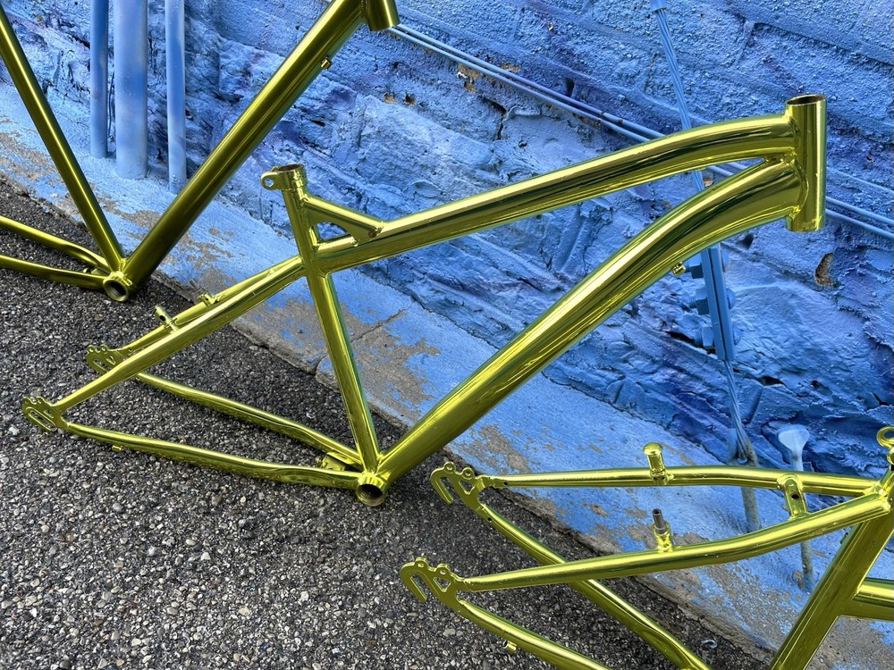 Unknown Prototype Frames - Pick One - Hybrid Mountain Style Bikes Gold