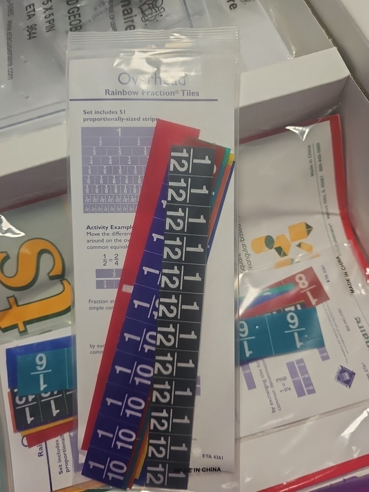 Harcourt Math Teacher Modeling Kit grades 4-5