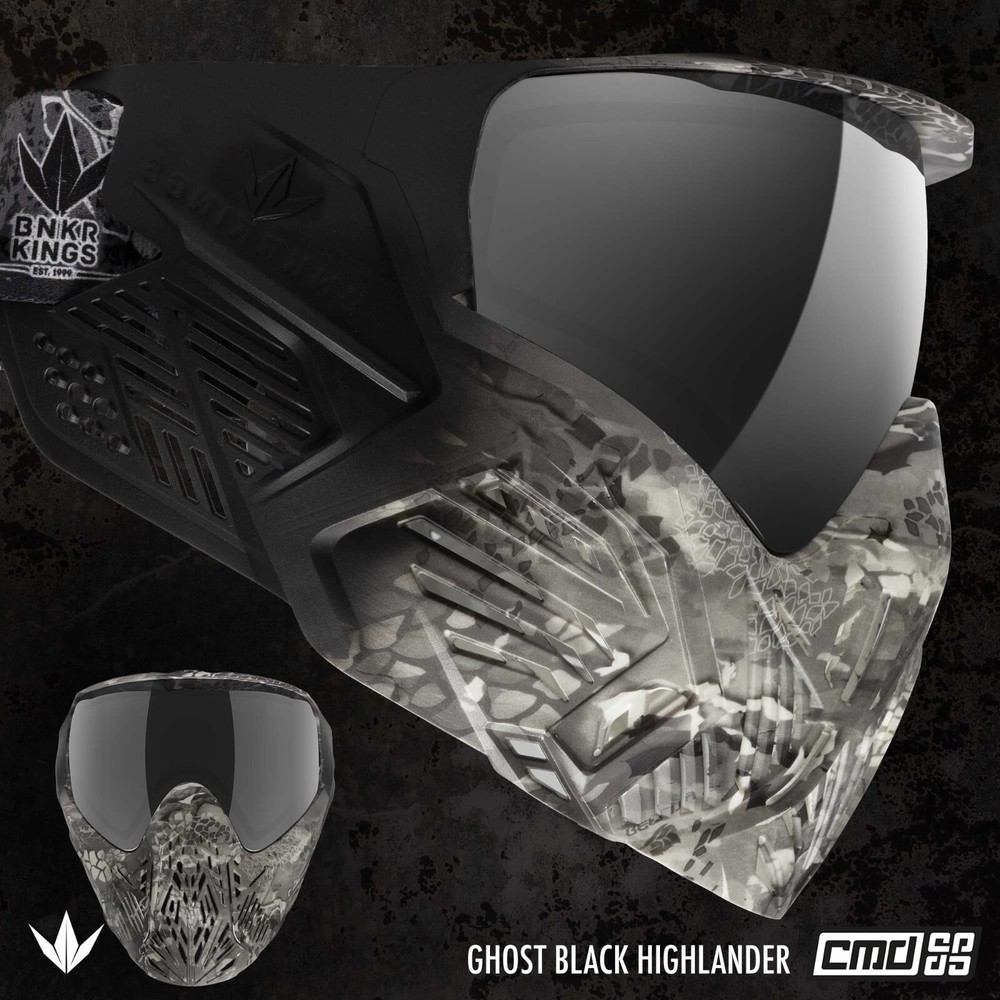 Bunkerkings CMD Goggle - Ghost Black Highlander