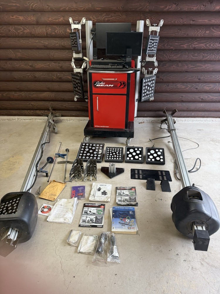 Snap on/ John Bean EEWA550A Wheel Aligner System With Accessories ￼