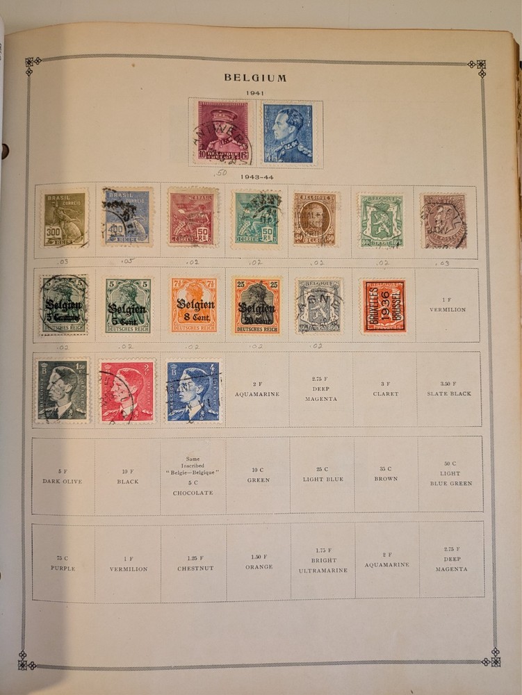 Scott International Stamp Album Part II (Part 2)