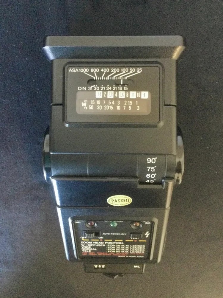 Phoenix ZIF 92M Camera Flash-Untested