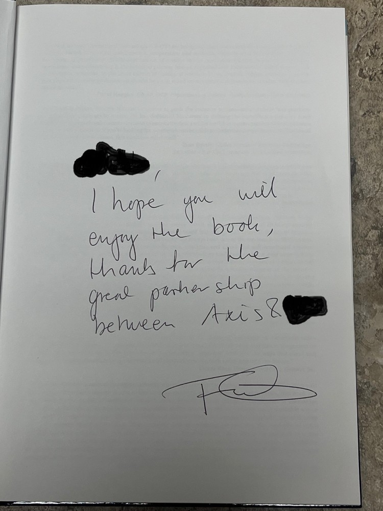 AXIS 3rd Edition - Intelligent Network Video - Signed by the Author