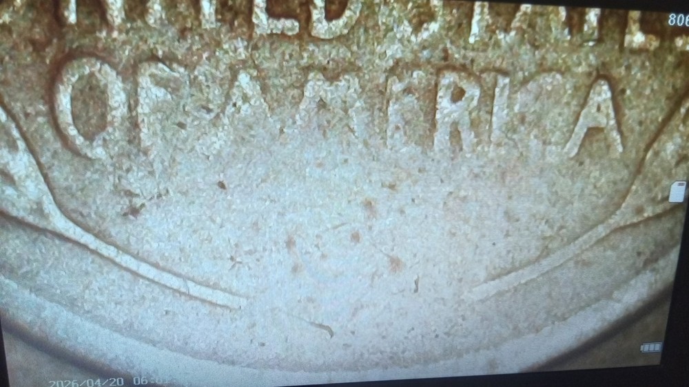 1923 S Lincoln Cent Wheat Cent Error Lamination