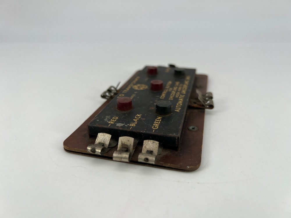 Marx Control Panel Automatic Uncoupler Untested Poor Condition