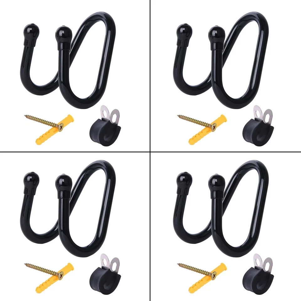 4 Pack Small Adjustable Sword Wall Mount Display Rack Stand Holder Hook Hange...