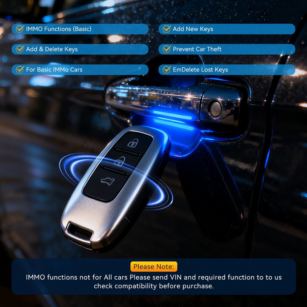 ThinkScan 689BT &THINKTPMS &TKEY101 OBD2 Scanner Diagnostic Key Programmer Tools