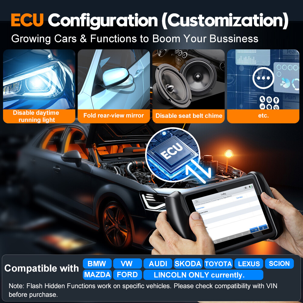 XTOOL IP616 V2.0 Car OBD2 Scanner Key Programmer Full System Diagnostic Tool SRS