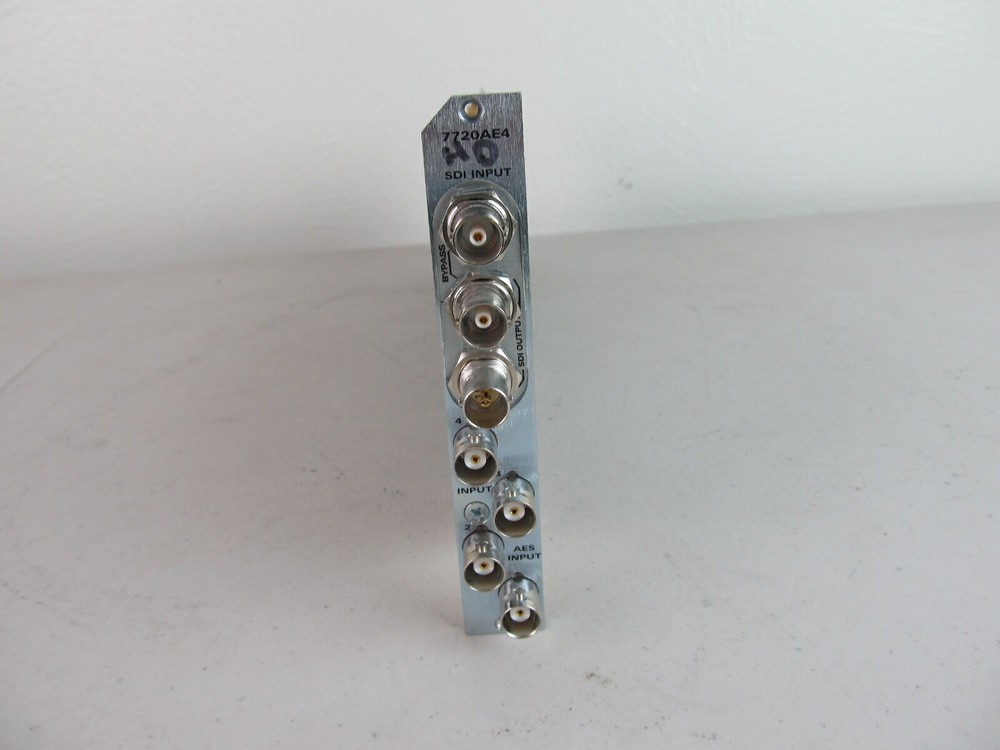 Evertz 7720AE4 SD-SDI 4 Channel AES Embedder