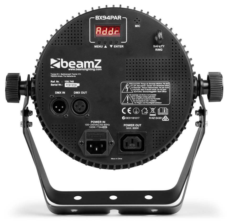 BEAMZ BX94 PAIR WITH COB LED AND STROBE THEATER HEADLIGHTS