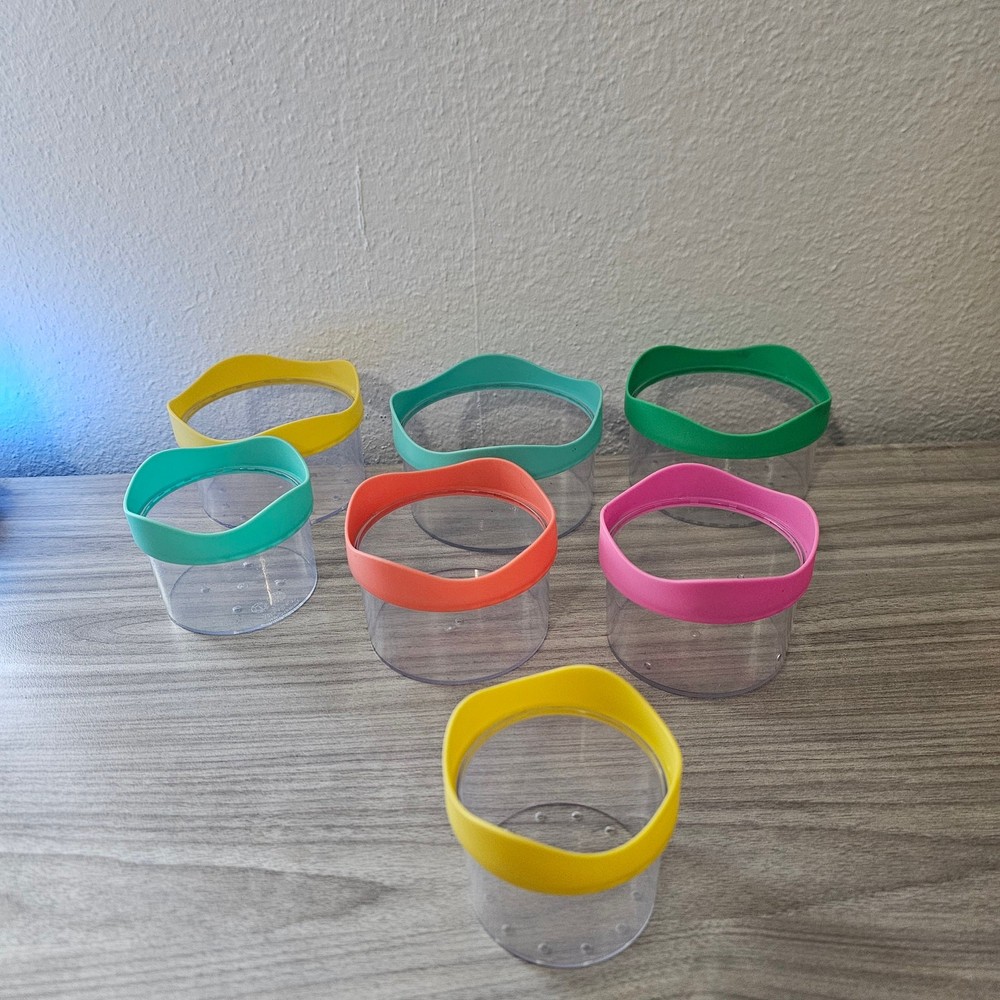 Lovevery Nesting Stacking Drip Drop Cups from Target 7 piece Play Montessori