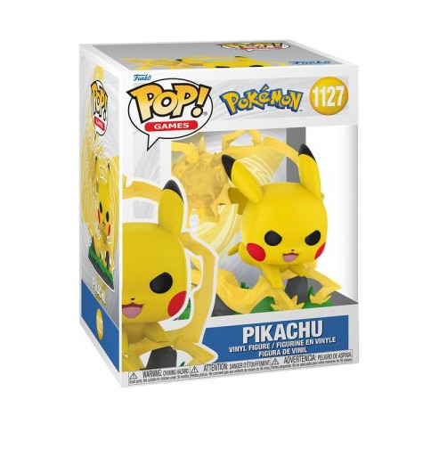 Funko Pop Pokemon: Pikachu Pop Premium Super 6" Figure