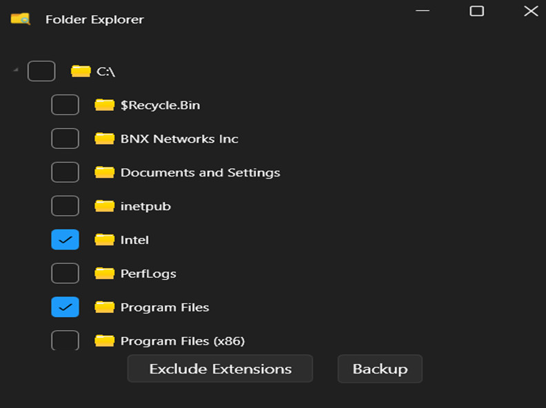DCBACKUP- Windows PC External Secure Backup- LifeTime License Free DcCare 2 yrs