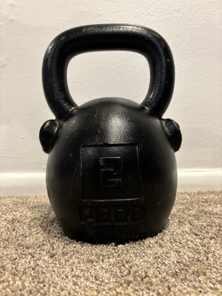 Onnit Primal Gorilla 72 LBS (2 Pood) Kettlebell Black