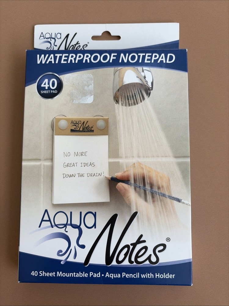 Aqua Notes Water Proof Notepad