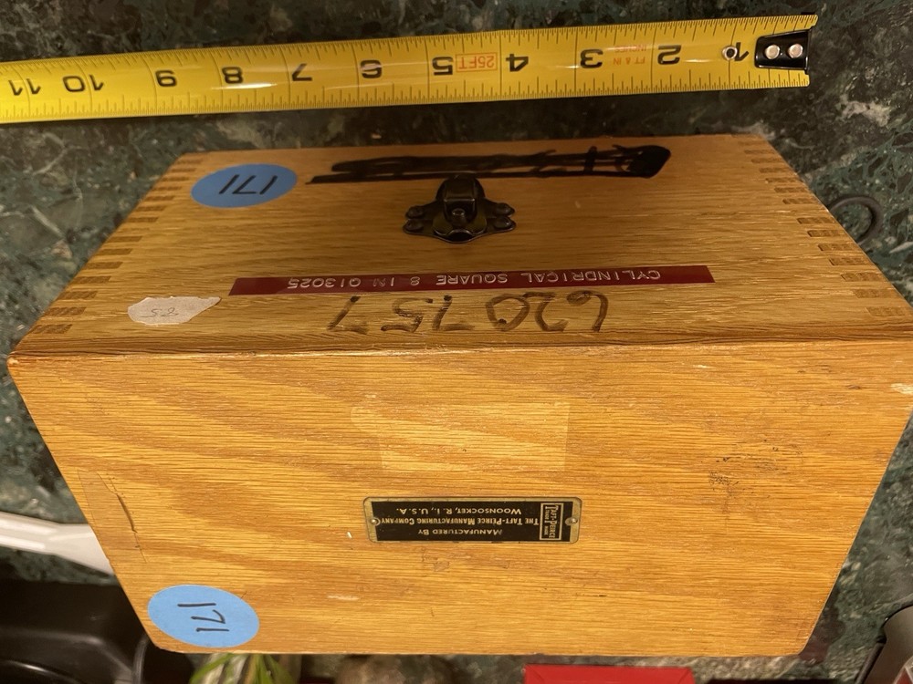 Taft-Peirce Precision Cylindrical Square 4"x8" Machinist Tool