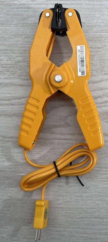 K-Type Thermocouple Pipe Clamp Temperature Probe - HVAC / Surface Sensor