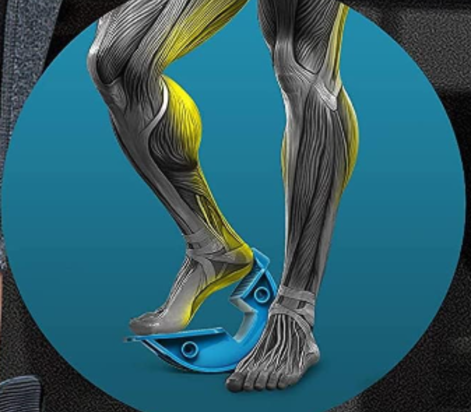 Foot Rocker Calf Stretcher for Plantar Fasciitis & Achilles Tendonitis Relief