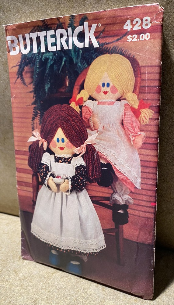 Butterick Doll & Clothes Pattern #428