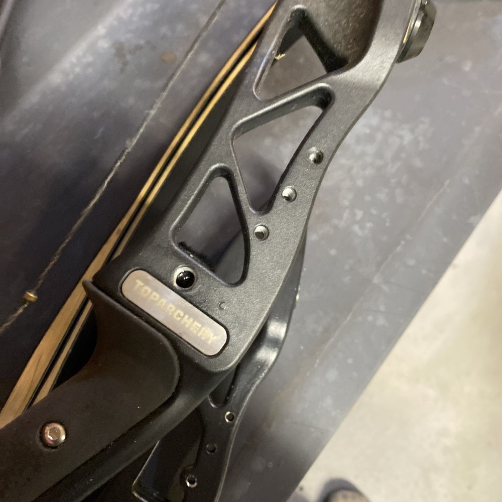 Two Take Down Recurve Bows RH 50lb With Arrows And Stringer.