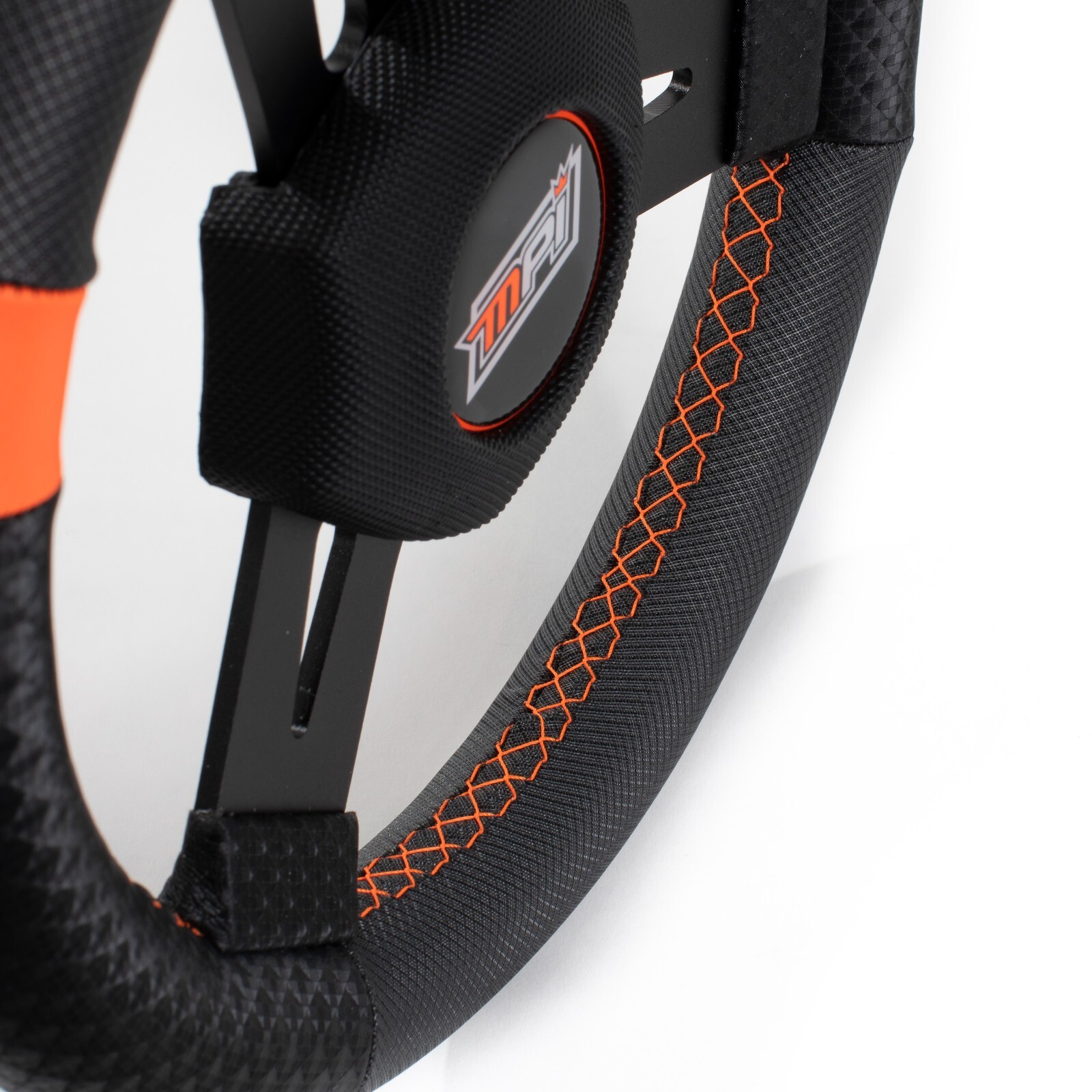 MPI MPI-KQR-11 Kart/ Quarter Midget Steering Wheel 10.75 Diameter High Tack Synt